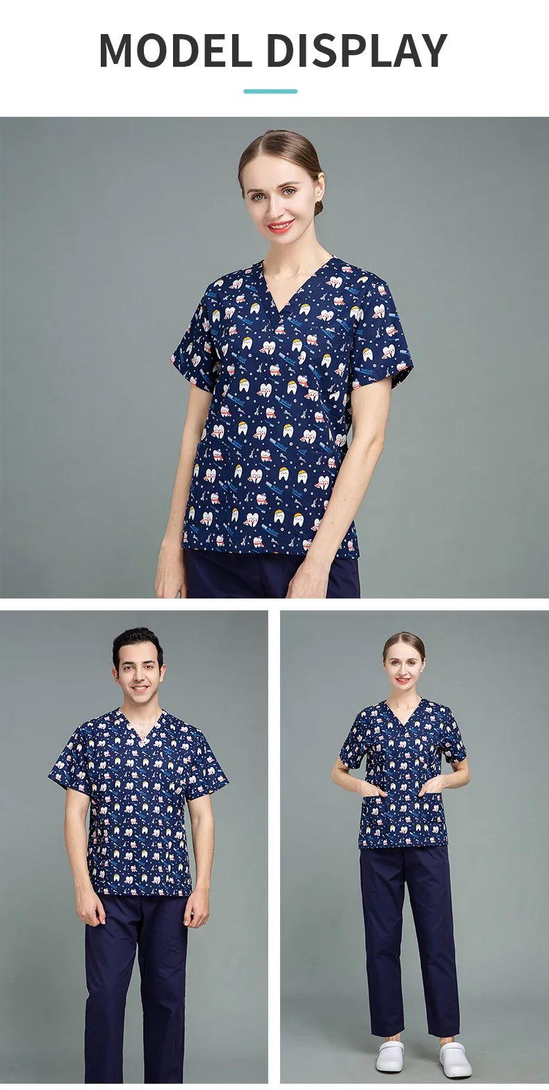 Niaahinn New Arrival Presale Uniform Nurses Wear Wholesale Scrubs Suit Jogger Hospital Reusable