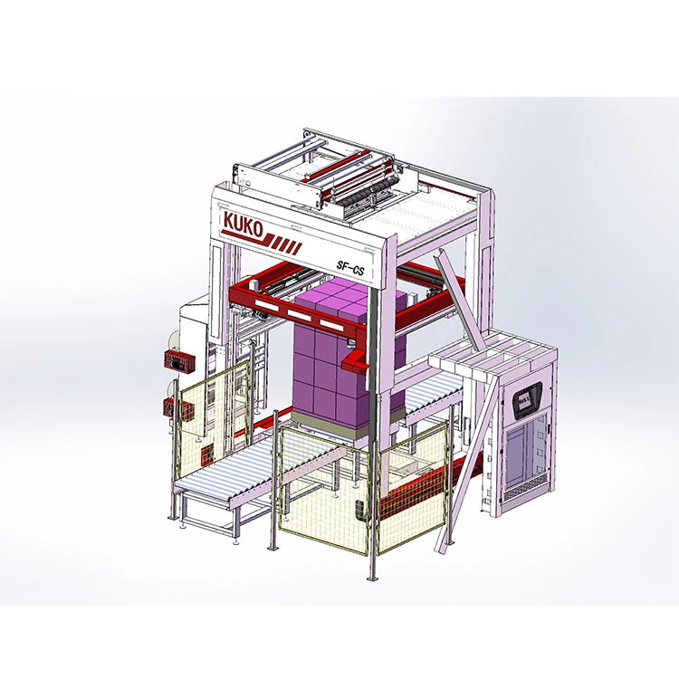 Kuko Cold Stretch Hood Wrapping Machine for Pallet