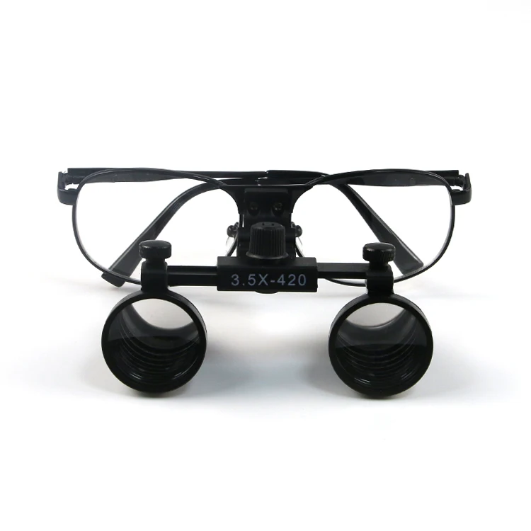 Стоматологическая лупа, хирургические увеличительные очки, портативные бинокулярные лупы 3,5x