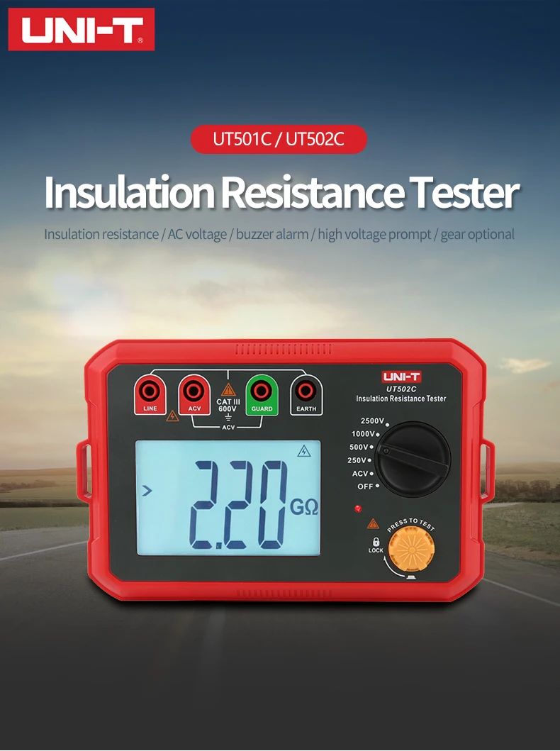 Uni-T 502C Insulation Resistance Tester