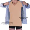 Men Deep V neck Darker