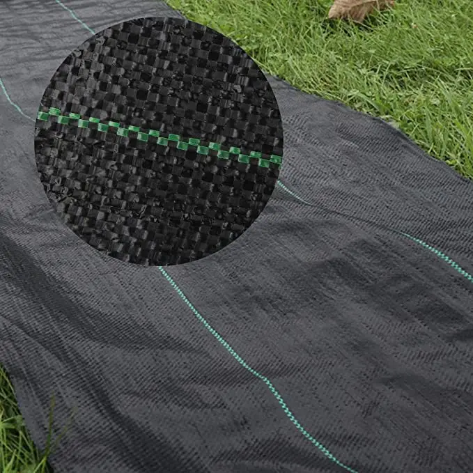 4ft X 100ft 5oz Heavy Duty Weed Control Membrane Garden Weed Barrier