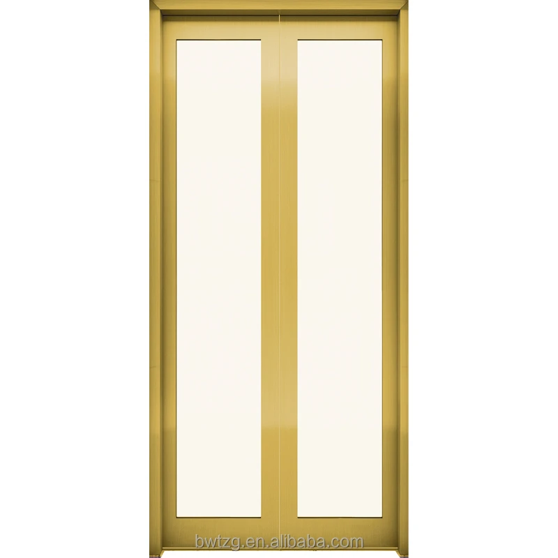 Latest Styles Fire Rated Elevator Doors Elevator with Two Doors Folding Elevator Door Price Used in Home