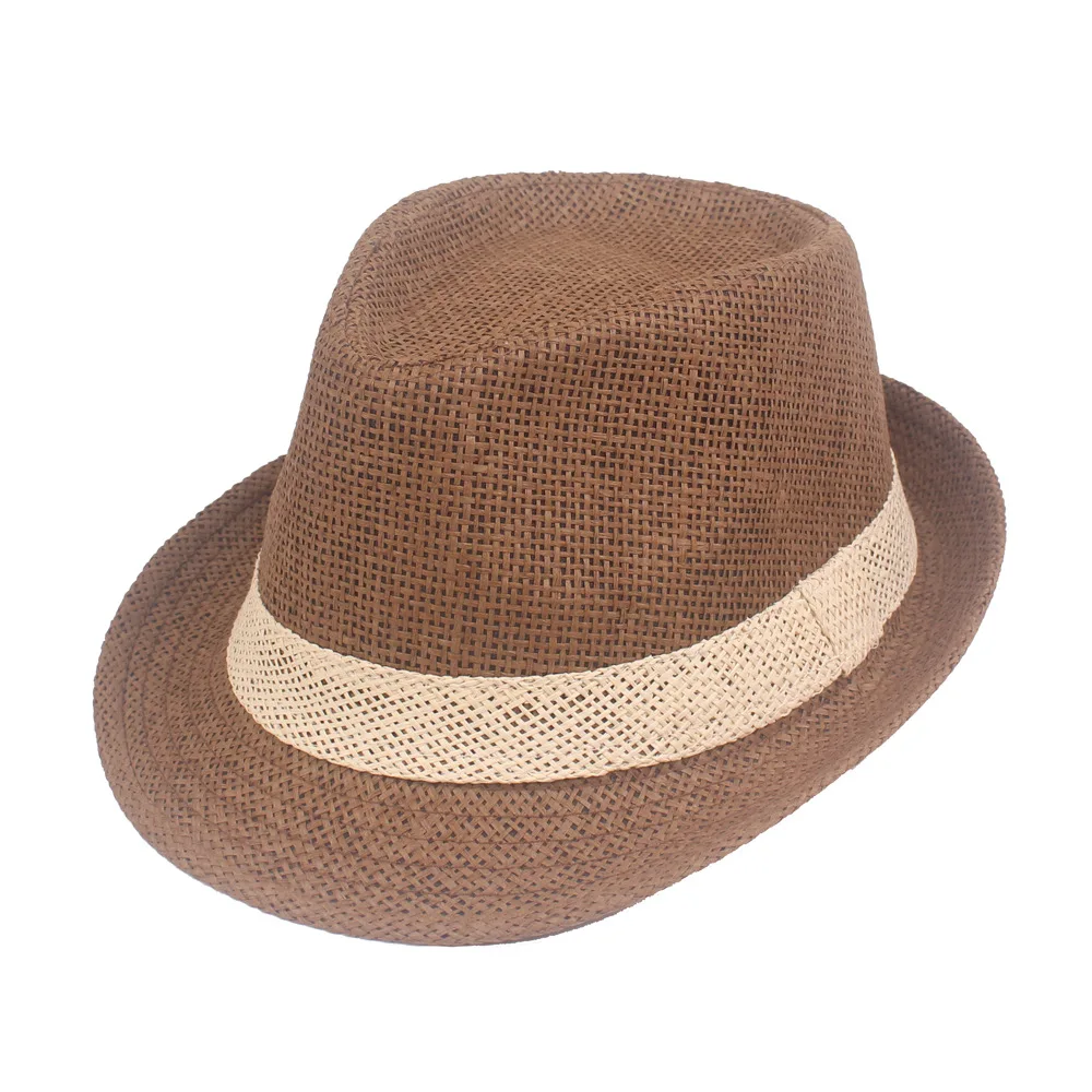 Модная трендовая мужская шляпа Homburg официальная Шляпа Дерби с ремешком и закручивающимися полями Федора