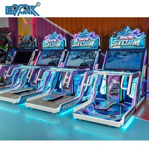 Popular Kids Amusement Arcade Ski Simulator Coin Operated Ticket Redemption Video Game Machine