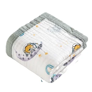 Cotton Six-layer Gauze Bath Towel Baby Blanket Supplies Quilt Baby Bath Towel