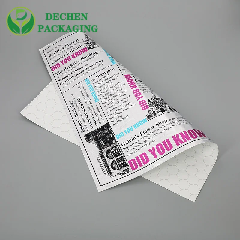Papel de embalaje aislado de papel de aluminio para alimentos envasados en papel de aluminio de Hamburgo