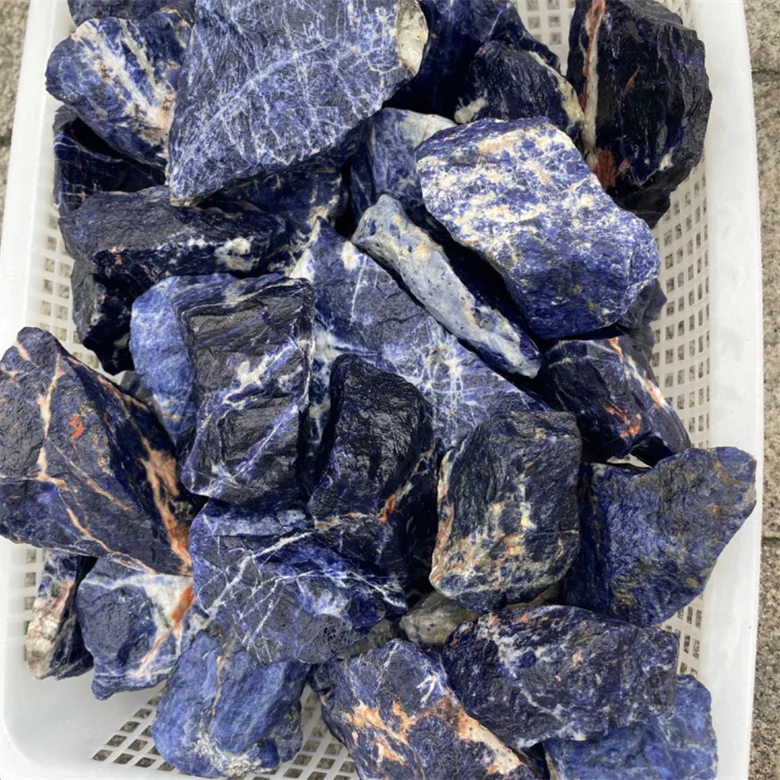 ソーダライト　原石　7kg Amazon.co.jp: 天然ブルーソーダライトクリスタル天然ソーダライト原石