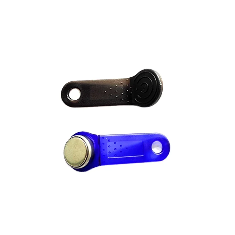 Electronic Ibutton Key Dallas TM1990/DS1990/RW1990 Ibutton Key Tag With Black Holder