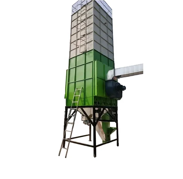6T/8T/10T/12T Per Batch Grain Dryer With Multi Heat Supply Models and Fuel Models Rice Paddy Dryer for Sales