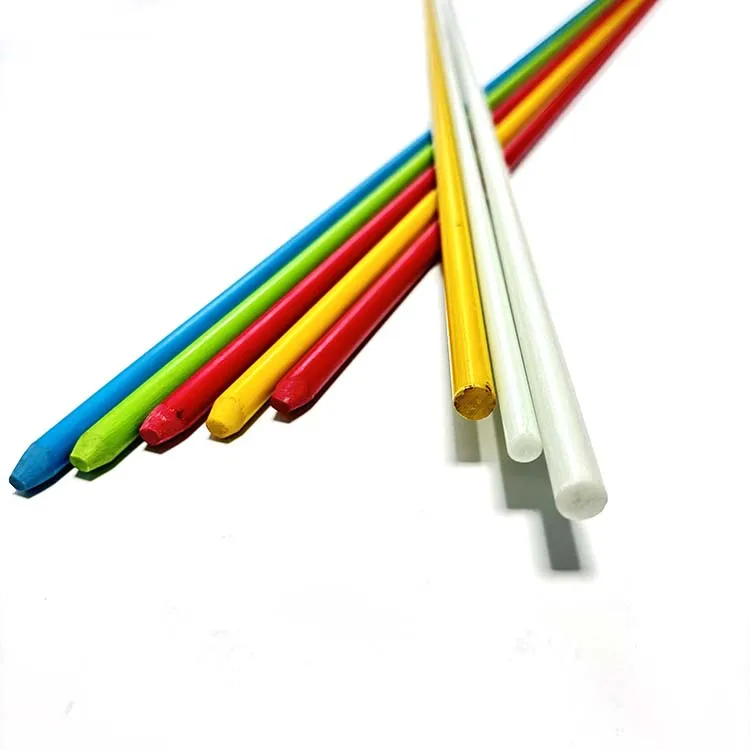 High Strength FRP Rods Fiberglass Support Stakes for Plants and Agriculture Glass Fiber Agricultural Poles and Rods