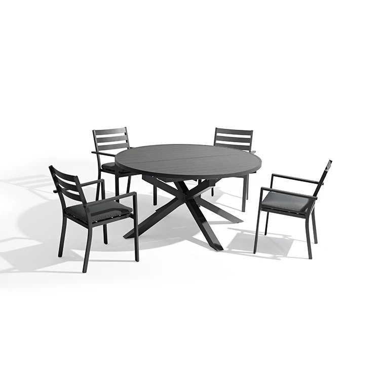 Uland Folding Butterfly Table Sets Round Shape Folding Outdoor Garden Table And Chairs Outdoor