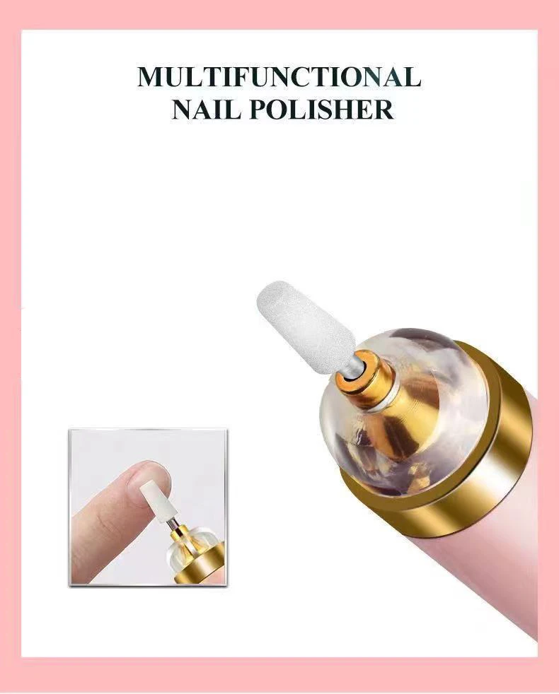 5 In 1 Mini Rechargeable Cordless Manicure Sander Pedicure Nail