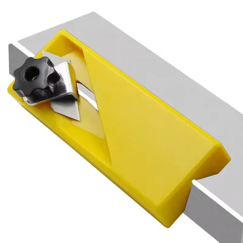 Pialla Smussatrice Per Cartongesso E Legno - Regolazione Angolo 45/90 Gradi, Taglio Preciso