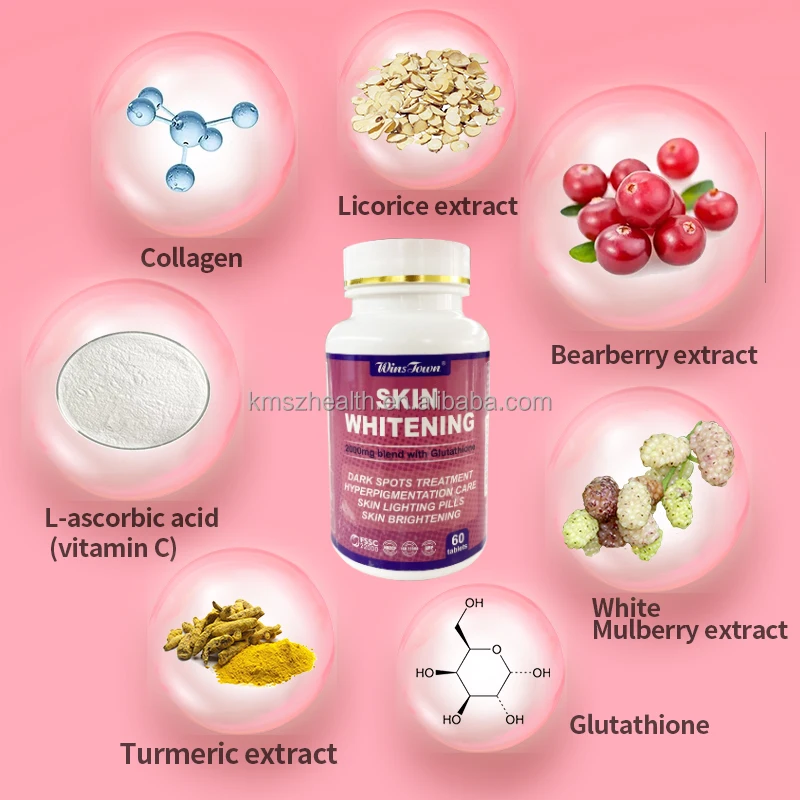 Personal Care Emily Bright L Glutathione Skin Whitening Tablets