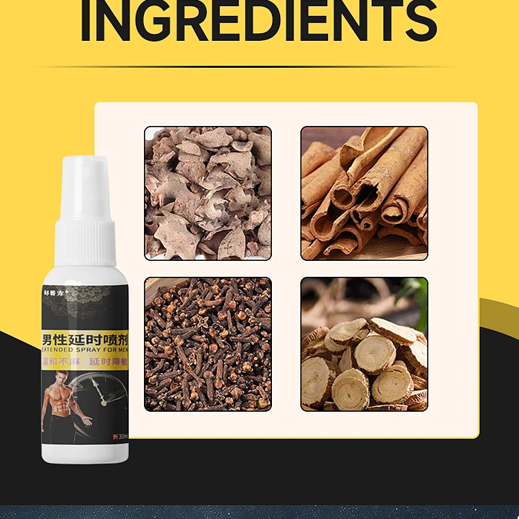 HOT Selling Male External Use Spray Increase Time Extended Spray for Male Adult Sex 30ml