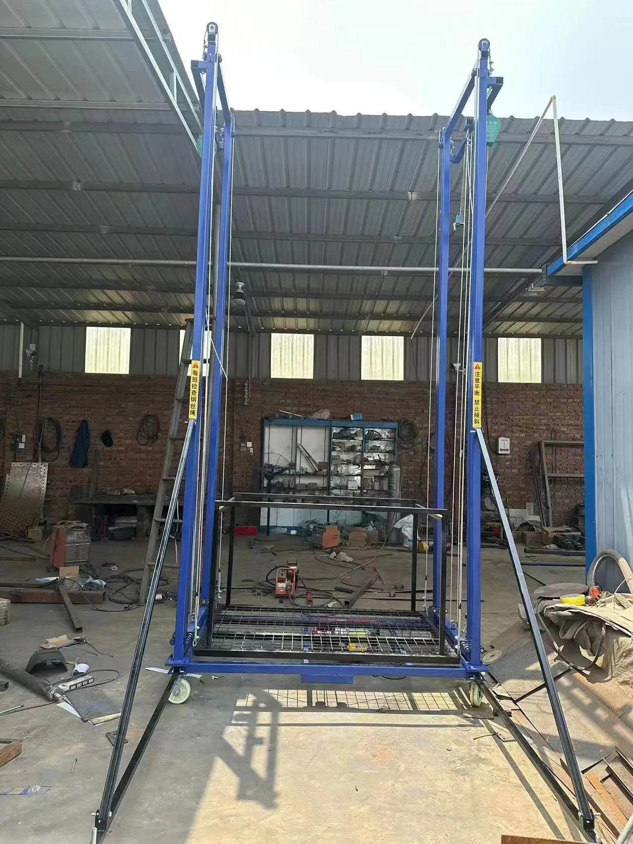 Поставка с завода портативные электрические подъемные леса 2-10 метров 250-500 кг