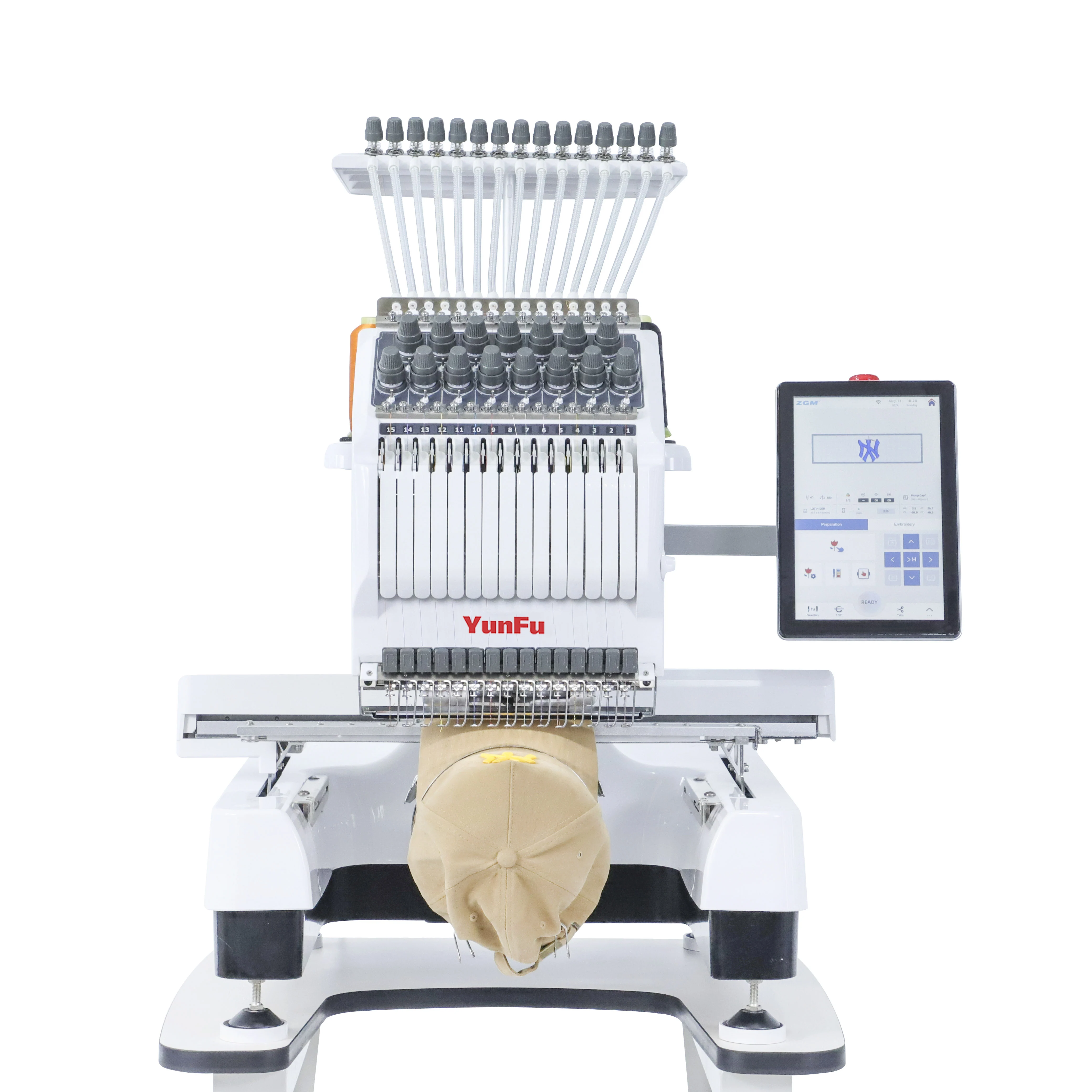 Yunfu Automatic Embroidery Machine High Quality User-Friendly for Home Use Compatible with Brother Tajima for Retail Print Shops