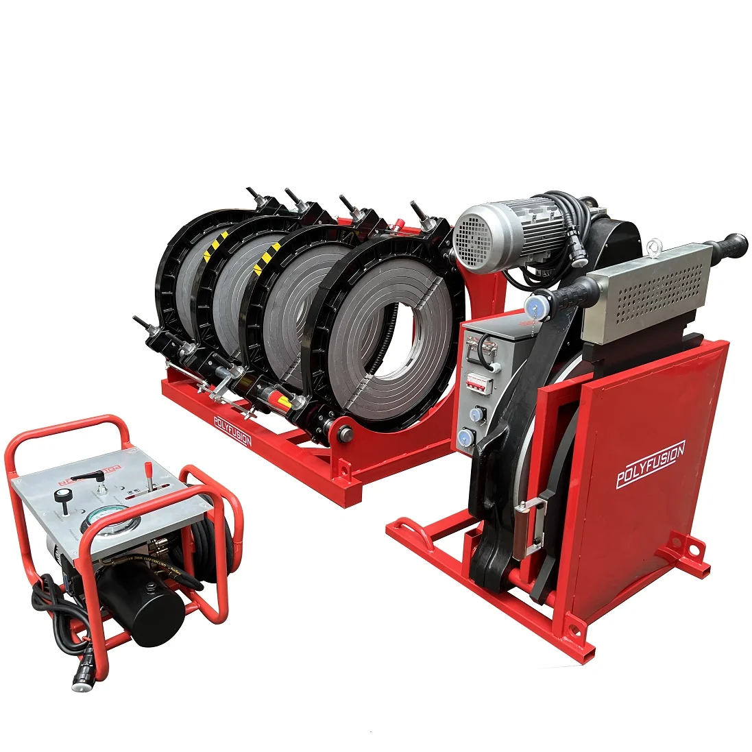 PF450 Butt Fusion Welding Machine  Pe/ppr Plastic Pipe Welder Machine Used to Combining Two Pipes Into One Range 250-450mm