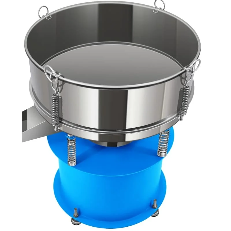600mm Vibrating Flour Sift Machine Automatic Vibrating Grading Screening Soybean Milk Sieve Rice Sieve Machine for Food Industry