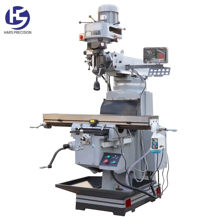 4H X6325 Turret Milling Machine R8 Spindle Taper New Universal Vertical ...