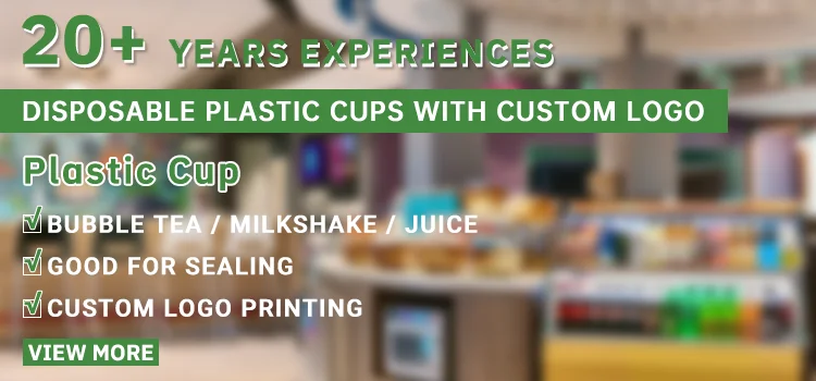 12/14/16/18/20/24OZ Disposable Bubble Tea Cups clear Boba Smoothie U-shaped Pp Pet Disposable Coffee Plastic Cup with Lids