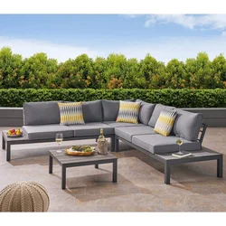 Выгодная цена, новый стиль, отличное качество, мебель для сада, набор алюминиевых диванов для улицы