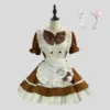 Couleur chocolat + coiffe