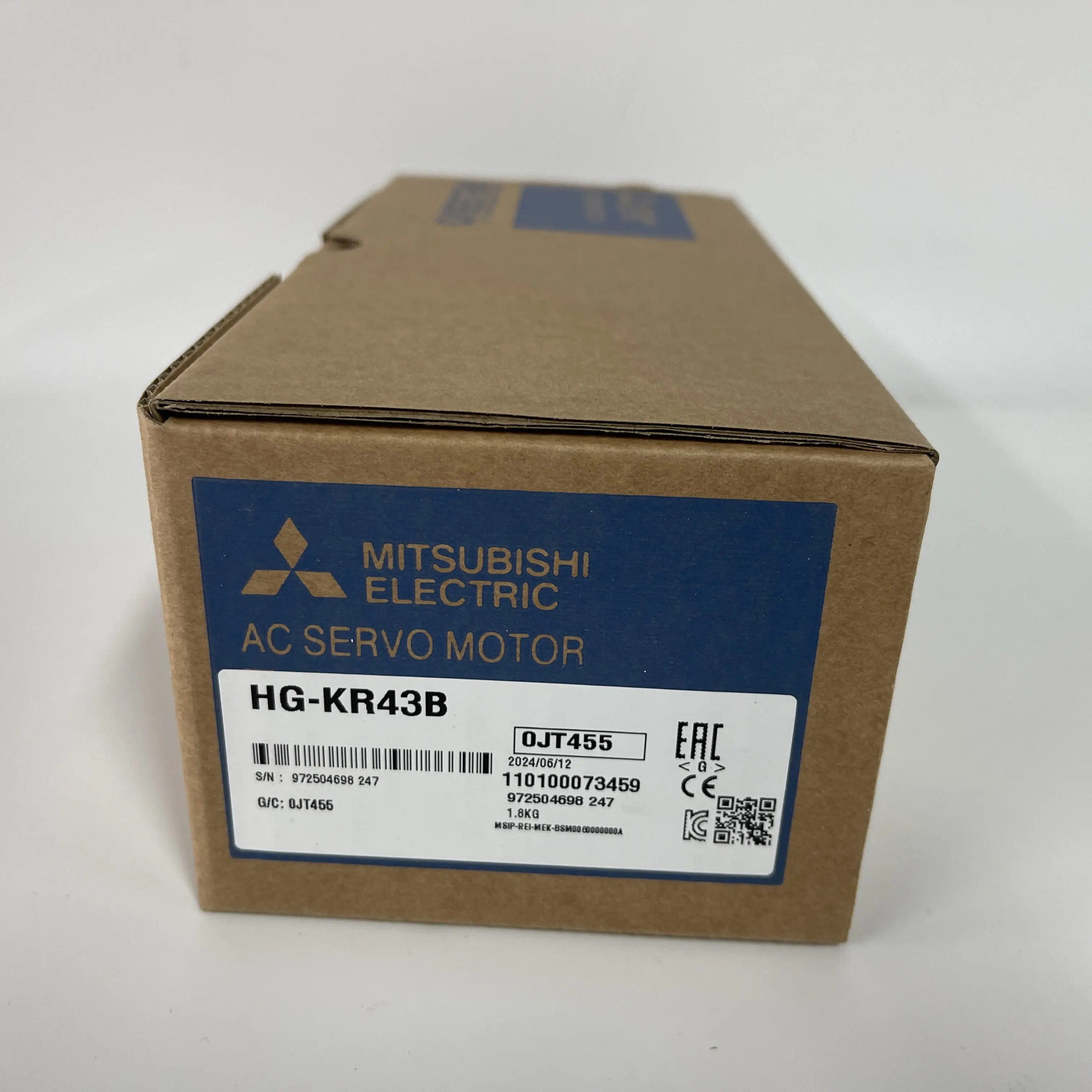 Mitsubishi AC Servo Motor HG-KR43B