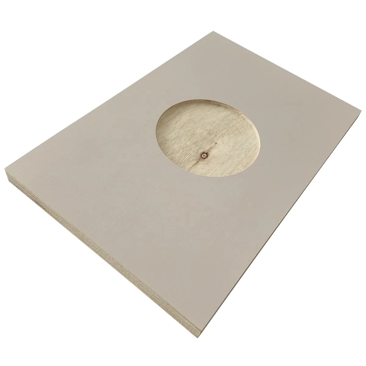 China Factory High Quality Coloured Faced Waterproof 12mm Sheet Melamine Plywood Multilayer Board For Furniture supplier