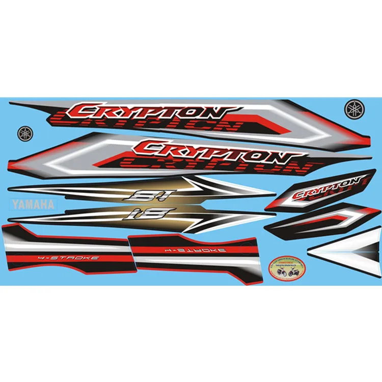 Custom Motorcycle Body Parts Of Sticker Decal Motorcycle Decorative Stickers Motorcycle Sticker