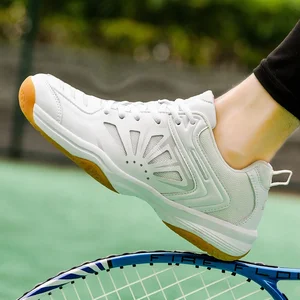 New Lightweight Breathable Men's Sports Shoes Professional Badminton Tennis Sports Shoe Custom Logo Sneakers