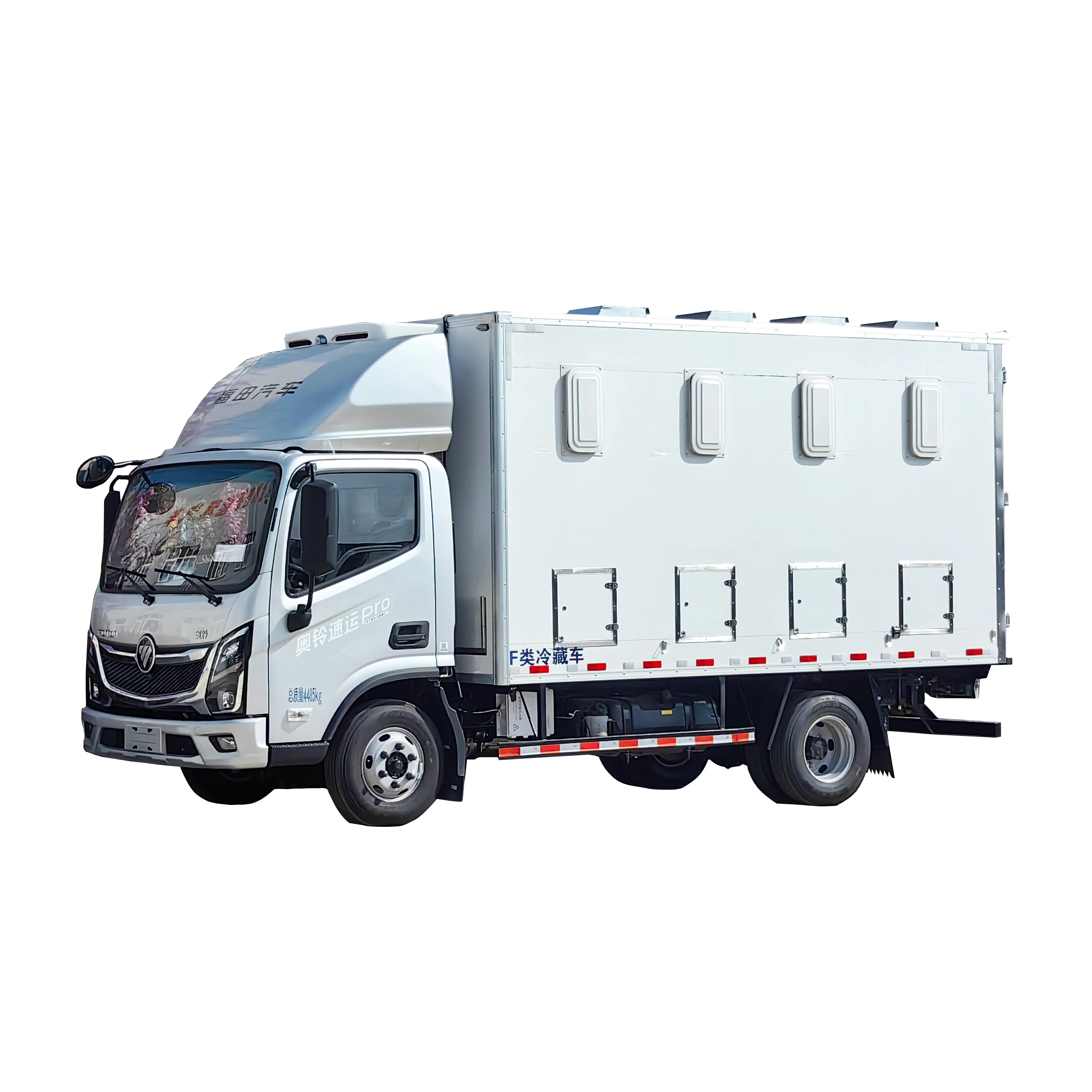 FOTON 8x4 интеллектуальный полностью автоматический Перевозчик для живой птицы в клетке животных транспортный фургон производитель транспортных средств