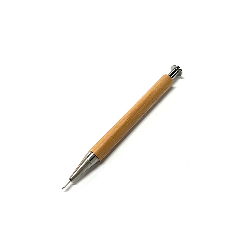 Hot Selling Cedar Wooden Mechanical Pencils 0.5 0.7 1.0 mm Lead for Office Promotional Mini Pencil