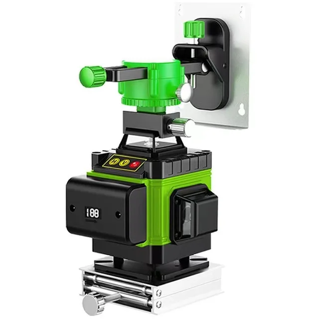 Fort Lai 16-Line Laser Infrared Outdoor Wall-to-Ground High-Precision Strong Light Industrial/DIY 12-Line Green Light Level