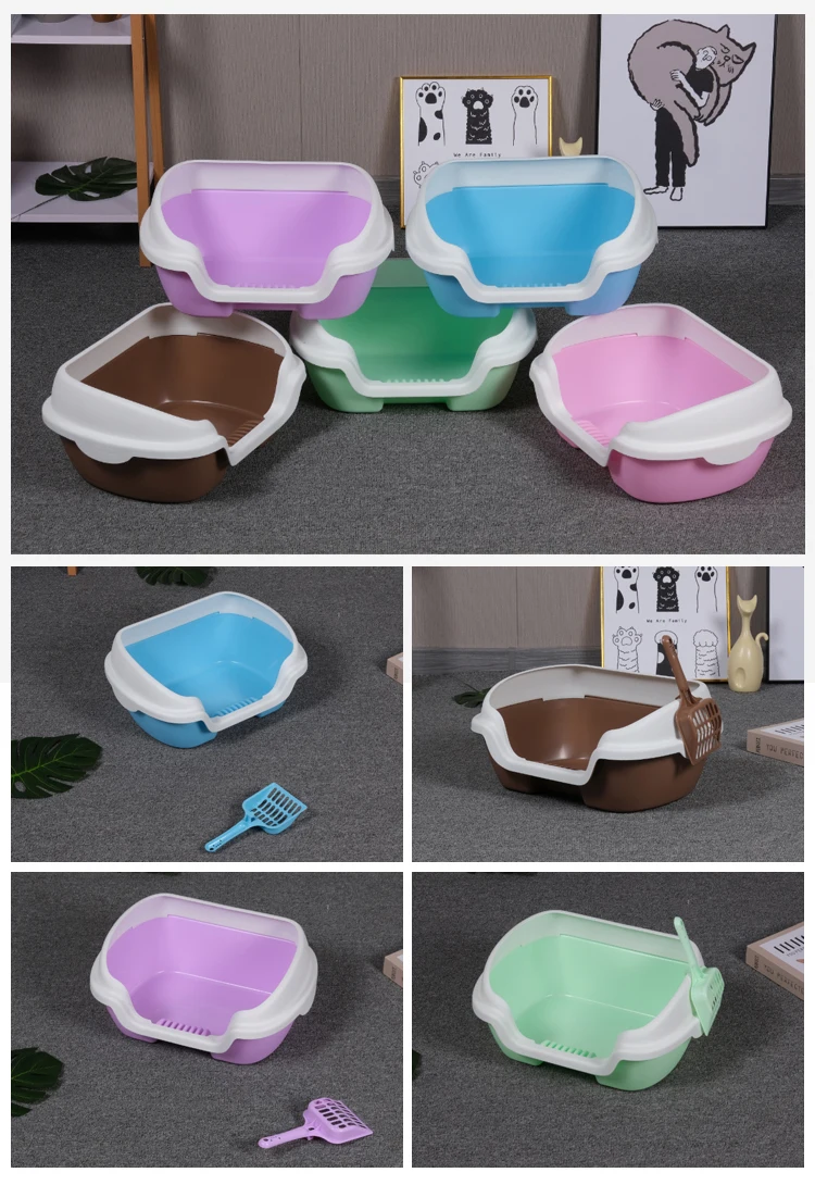 New Pet Eco Friendly Multifunctional Easy To Clean Large Enclosed Cat