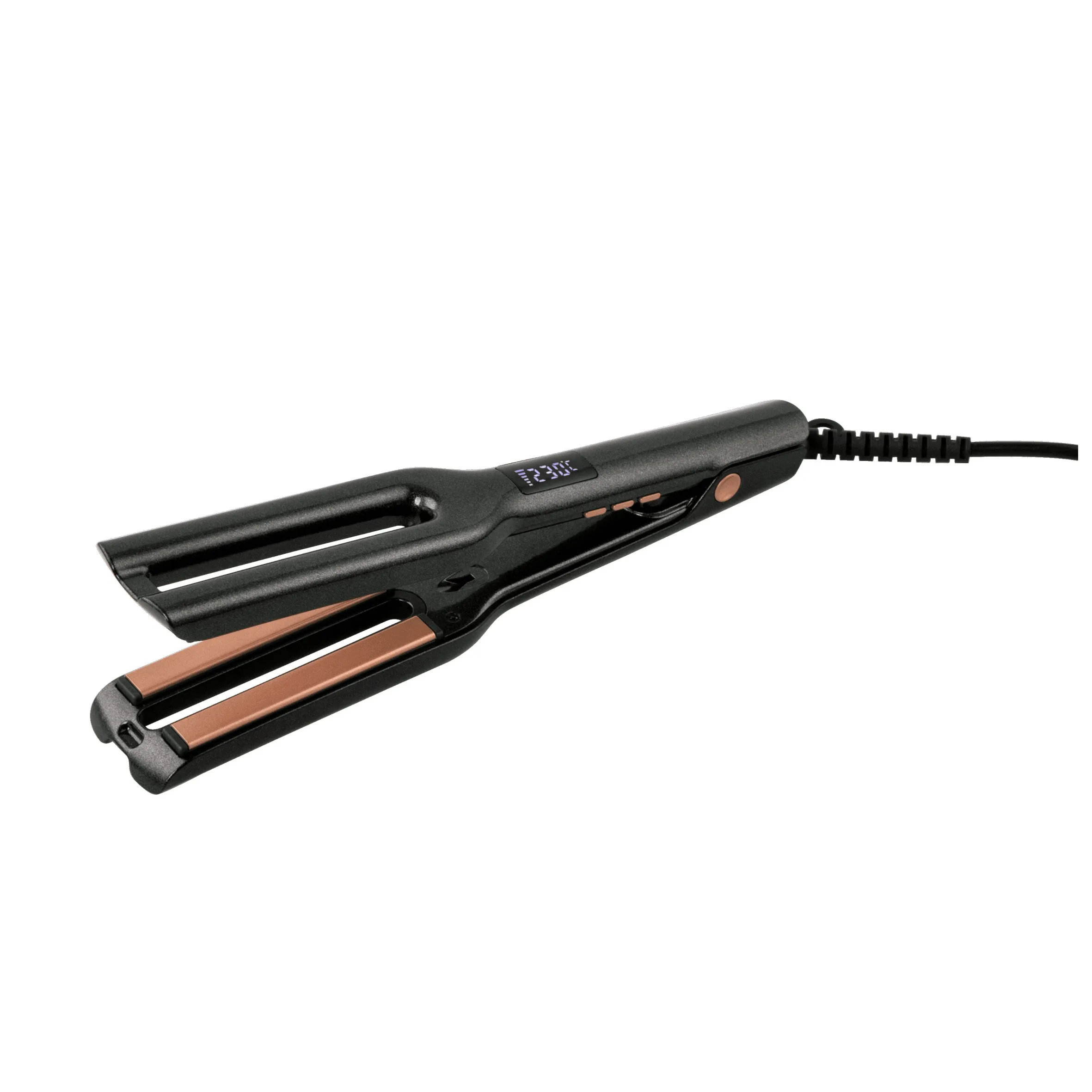 2022 Professional Temperature Control Titanium Flat Iron and Curler High Quality Ceramic Intertek Flat Iron Hair Straightener