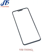 Front outer screen glass lens with OCA 2 in 1 for Lg V50 ThinQ touch screen