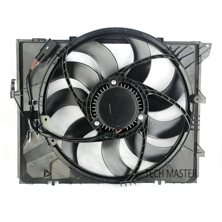 Genuine OEM Engine Cooling Fan Assembly BM-W E90 E91 600W 17427547305 17427522055 Radiator Fan Control Module