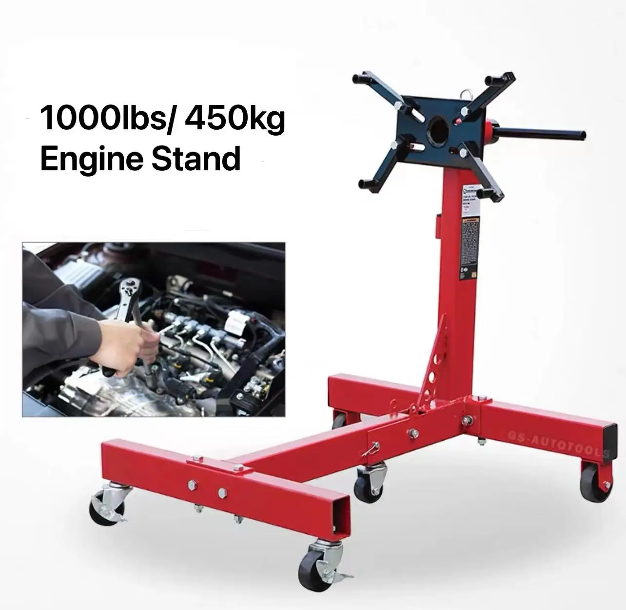 950kg/2000 Lbs Engine Stand Work Shop Engine Gear Box Turning Frame Buy 2000lbs Engine Stand