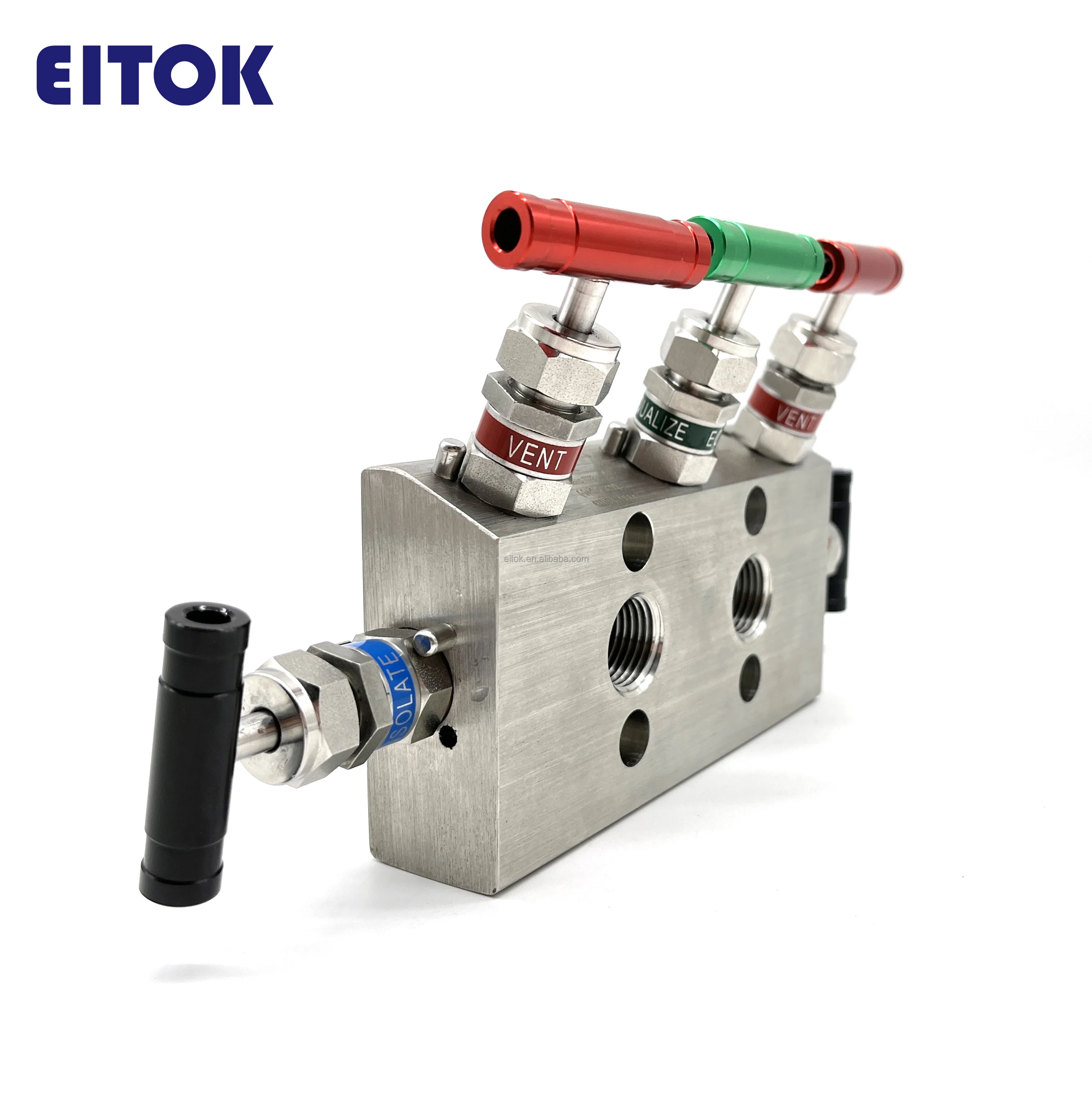 Instrument Air Manifold 3 Way Manifold Valve Instrumentation Block And