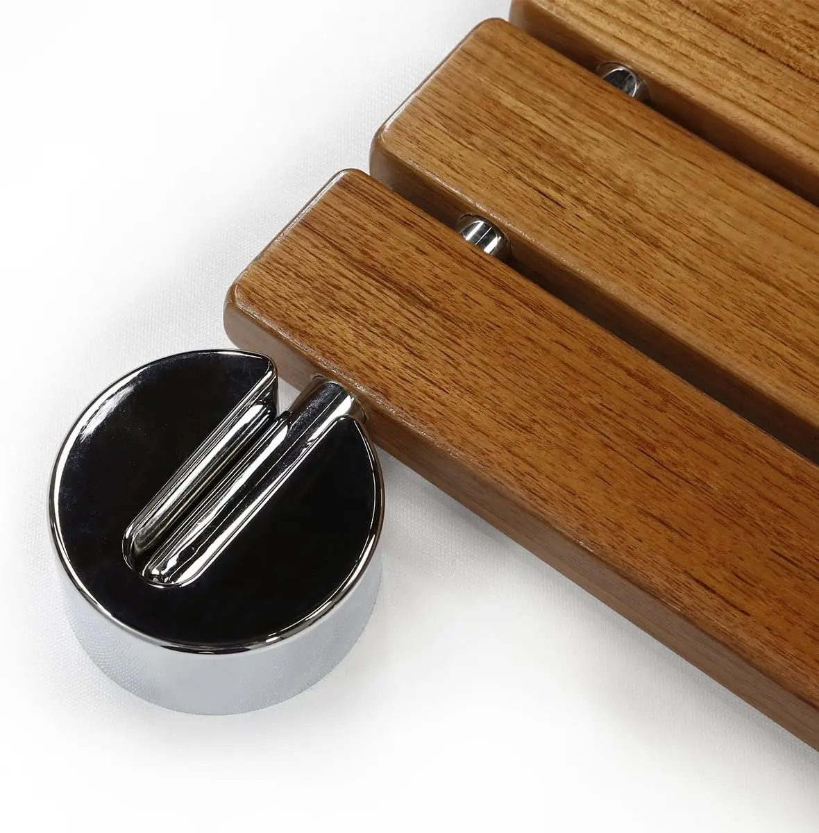 product modern folding teak shower seat stool wall mounted fold down bench for bathroom kitchen bedroom living room-2