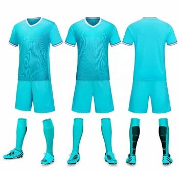 wholesale Football uniform suit men's adult children's soccer uniform team uniform short-sleeved summer football training camp