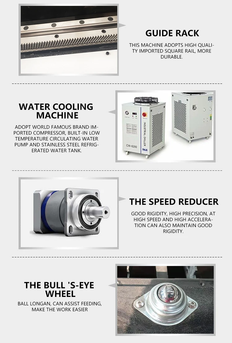 3000*1500mm 3000W IPG Fiber Laser Cutting Machine For Metal Signs Labels Crafts