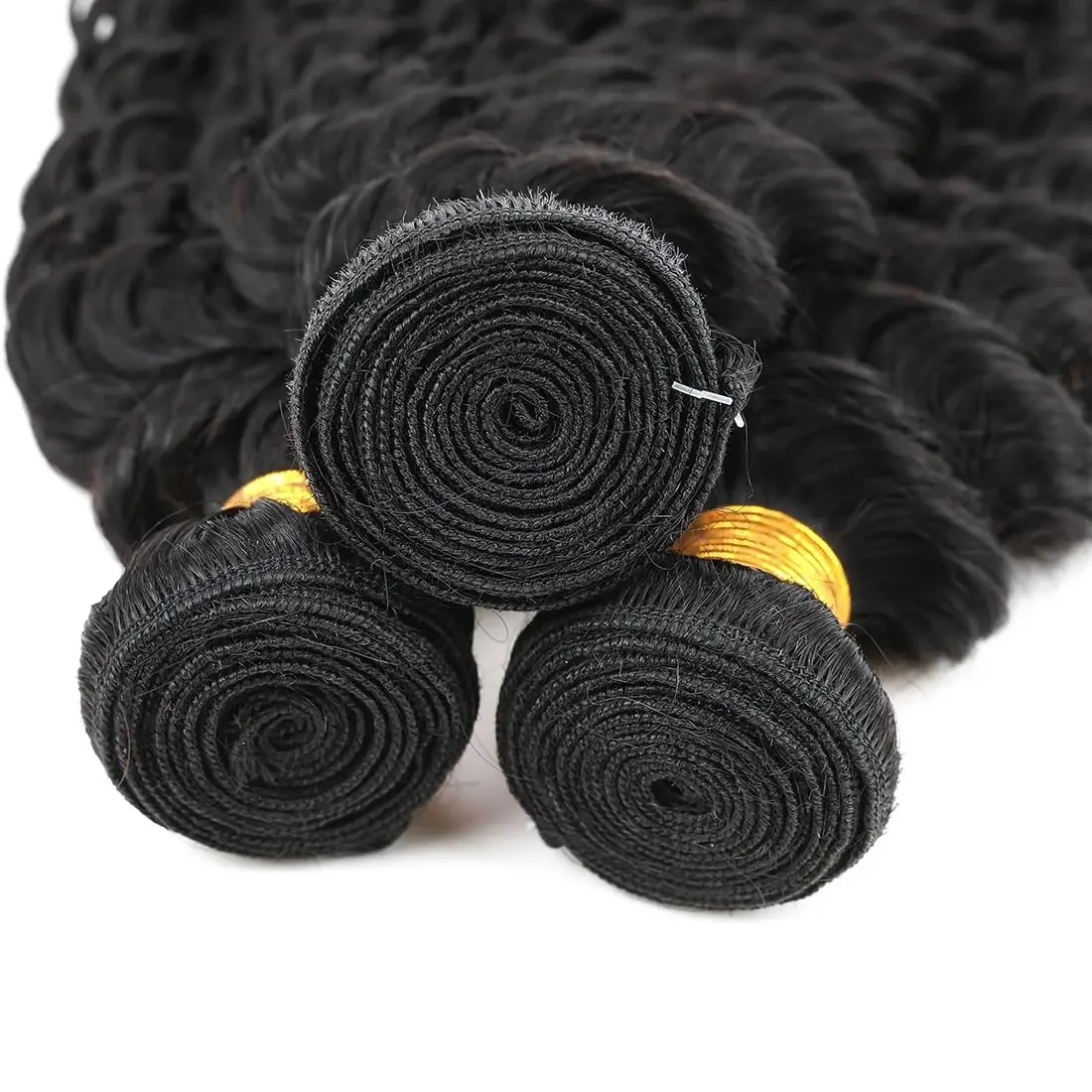 Extension capelli umani deep wave bundles ondulati naturali_voghion.com