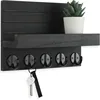 Black mail rack, style 1 - Black, 25 * 17 * 11 cm