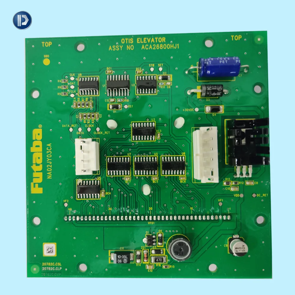 Elevator Spare Parts Elevator Lcd Display Board PCB ASSY NO ACA26800HJ1 NA02JY03CA