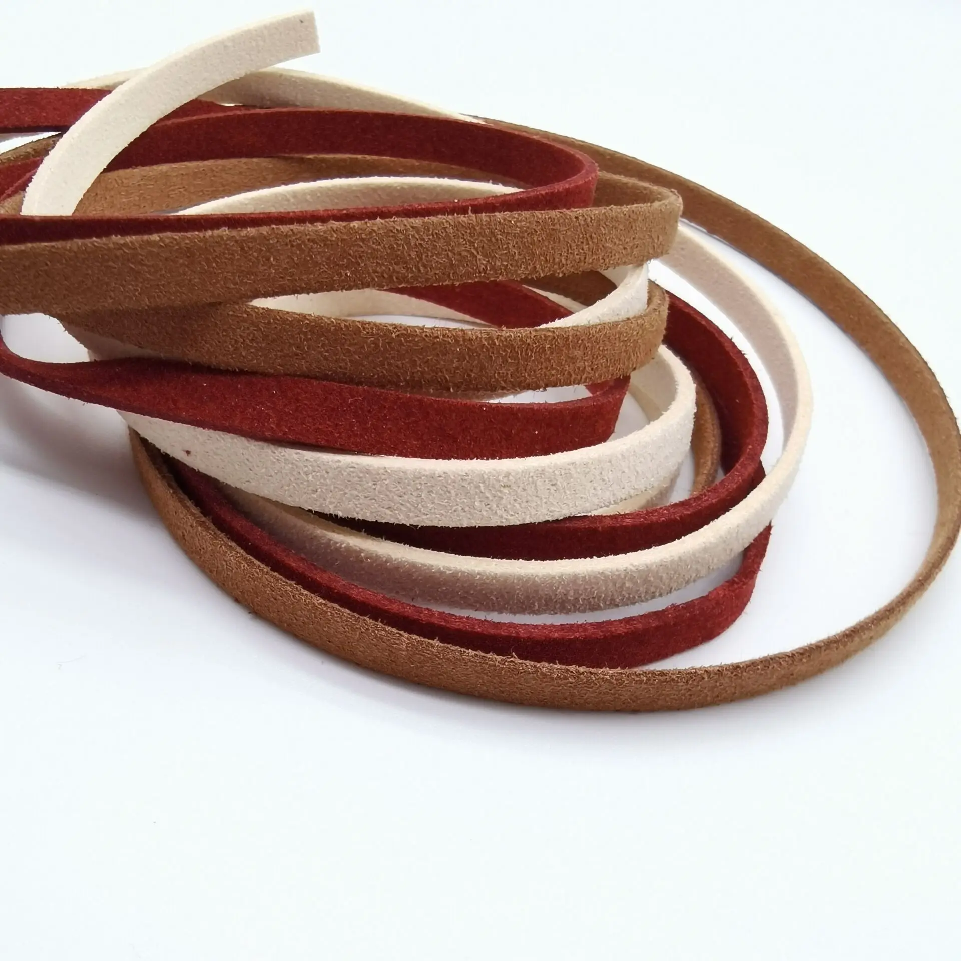 Leather Cords for Jewellery ,  Cord String Rope Thread 5 MM Suede Cord for Making Bracelets