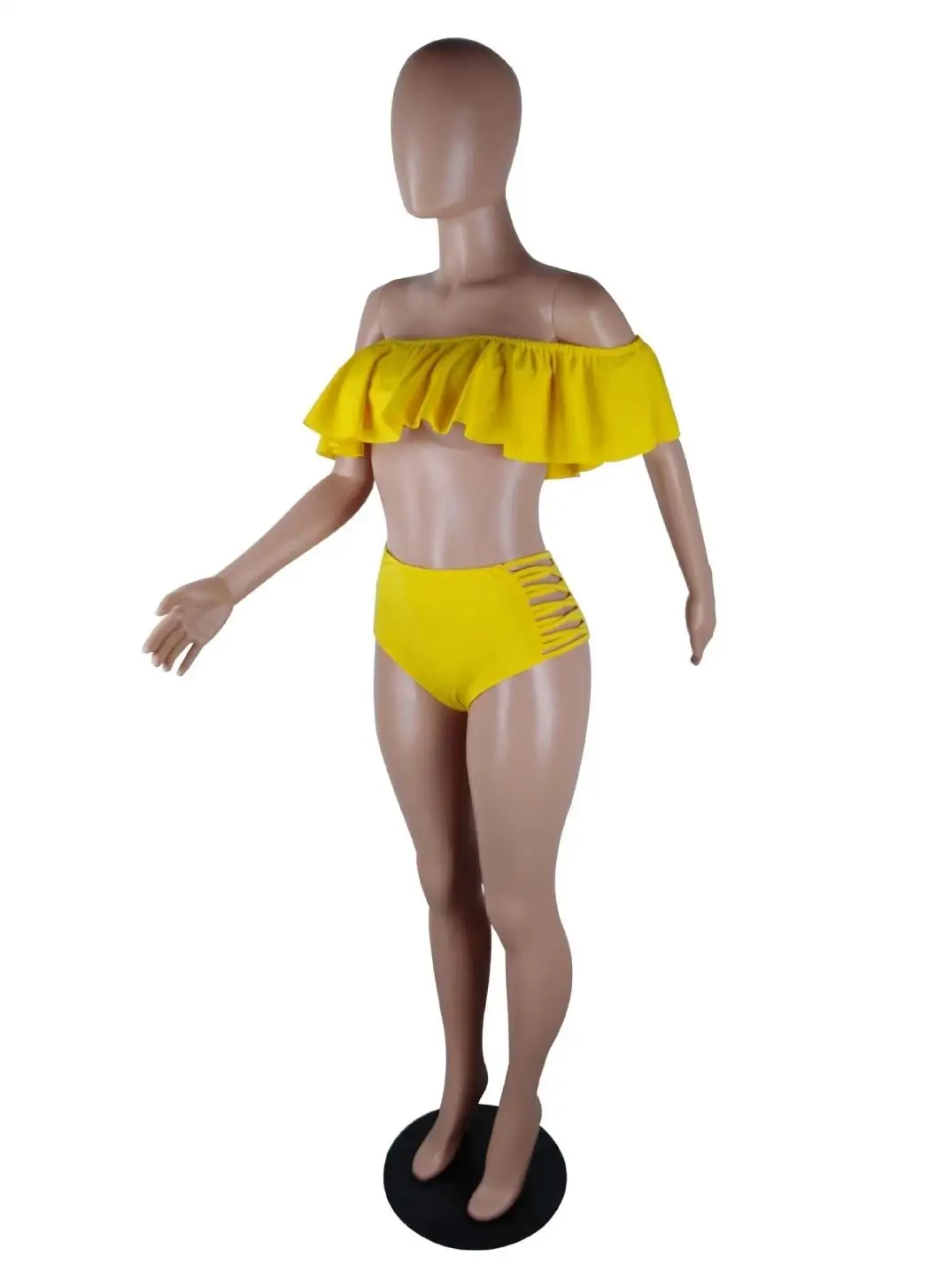 Wholesale 2021 hot sale  solid solor women swimwear two pieces swimwear sexy bikini 2021 new arivals H882