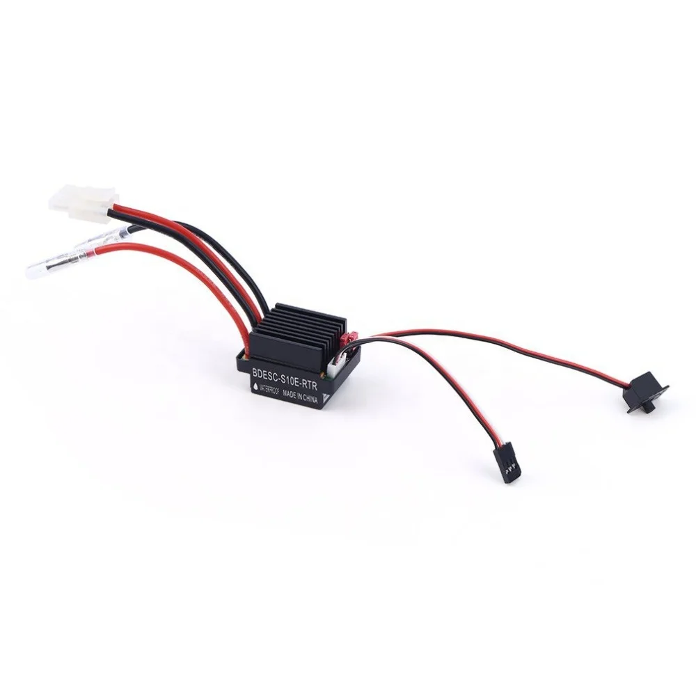 Diheohg ESC 320A 6-12V Contrôleur De Vitesse Brossé Avec BEC 2A – Idéal Pour Bateaux RC Esc 320 Ampères Avec Bec 2a